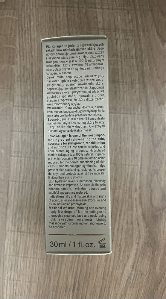 Ava aktywator młodości kolagen morski