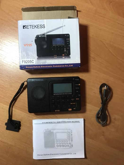 Радіоприймач RETEKESS V115