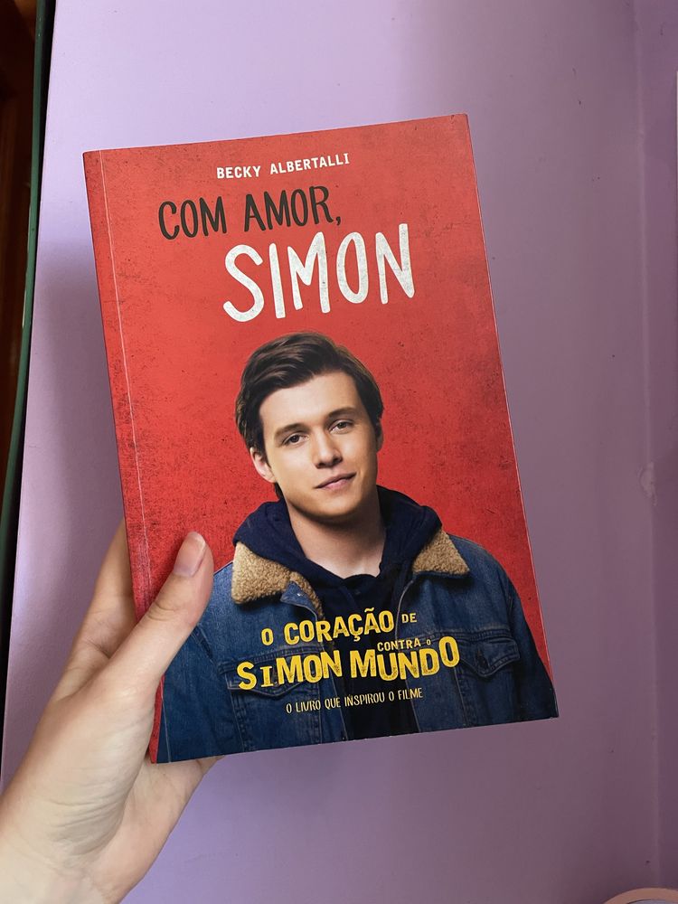 Livro Com amor, Simon