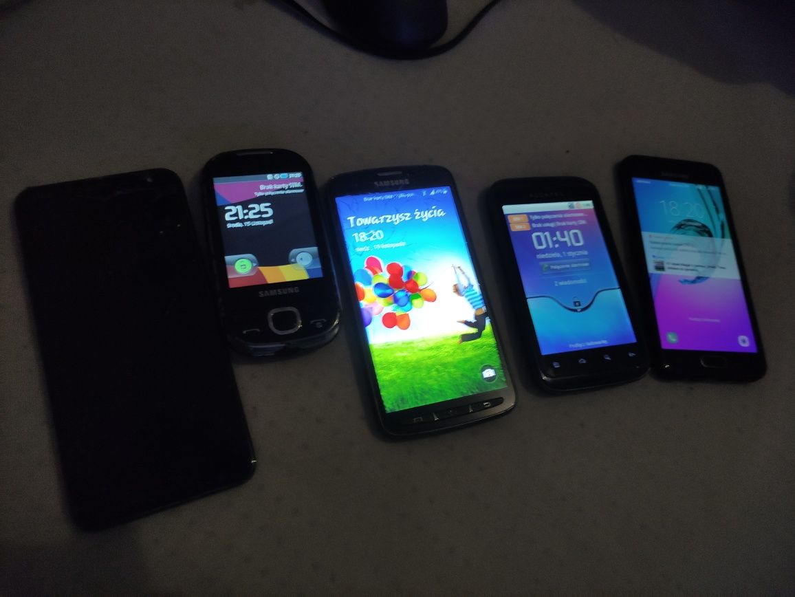Smartfony telefony na androidzie
