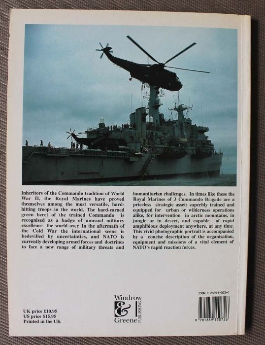 Livro The Royal Marines in the '90s: Europa-Militaria n.º 21