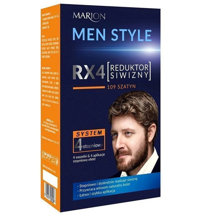Marion Men Style Reduktor Siwizny - Odzyskaj Dawny Odcień