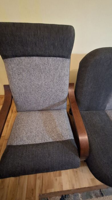 Zestaw wersalka i  2 fotele