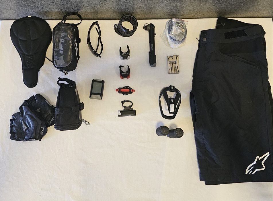 Conjunto de artigos para BTT/Ciclismo