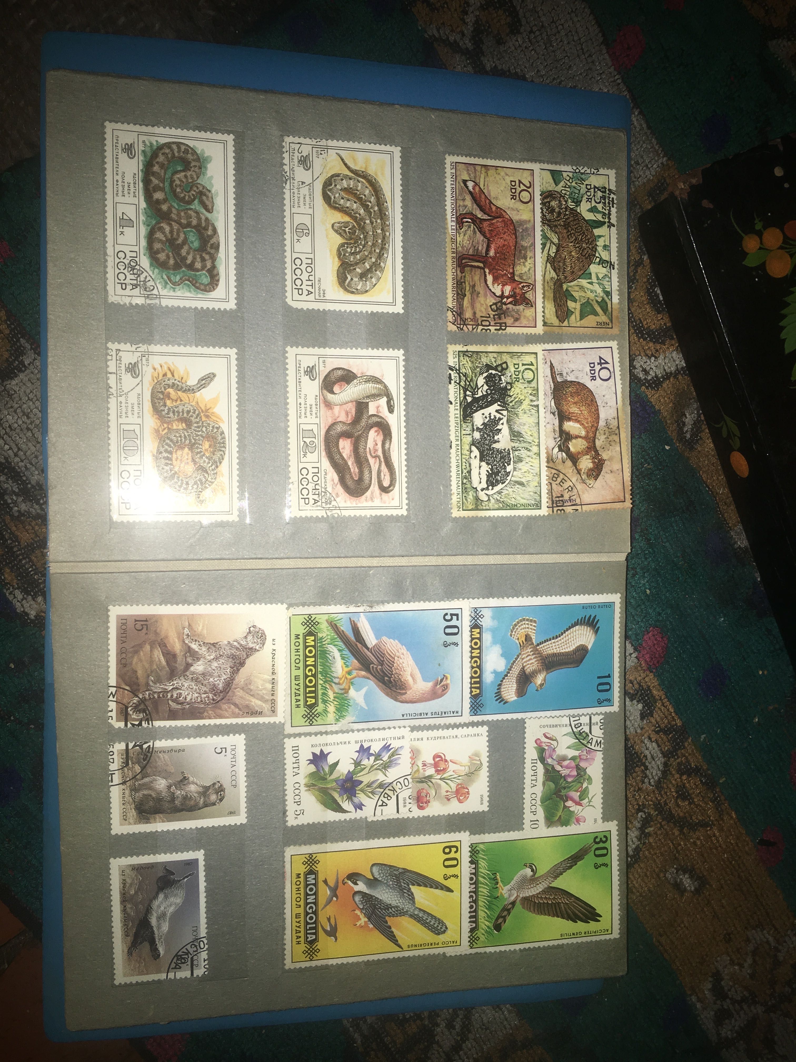 Почтовые марки (коллекция)