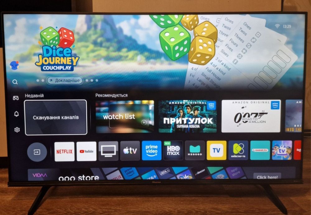 Телевизор hisense 43 smart