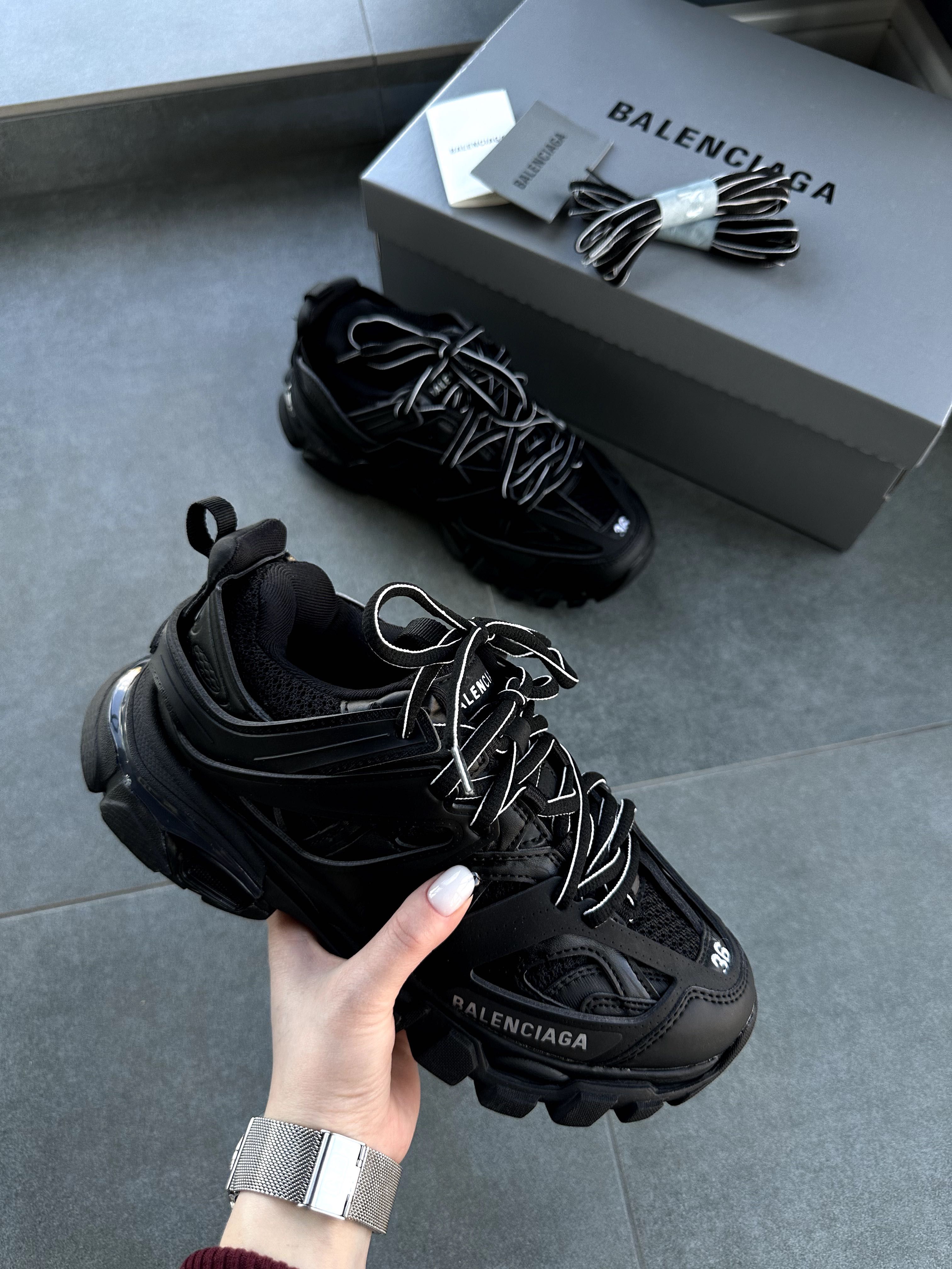 Кроссовки Balenciaga Track Black 36-45 Хит Весны 2024! Наложка! Топ