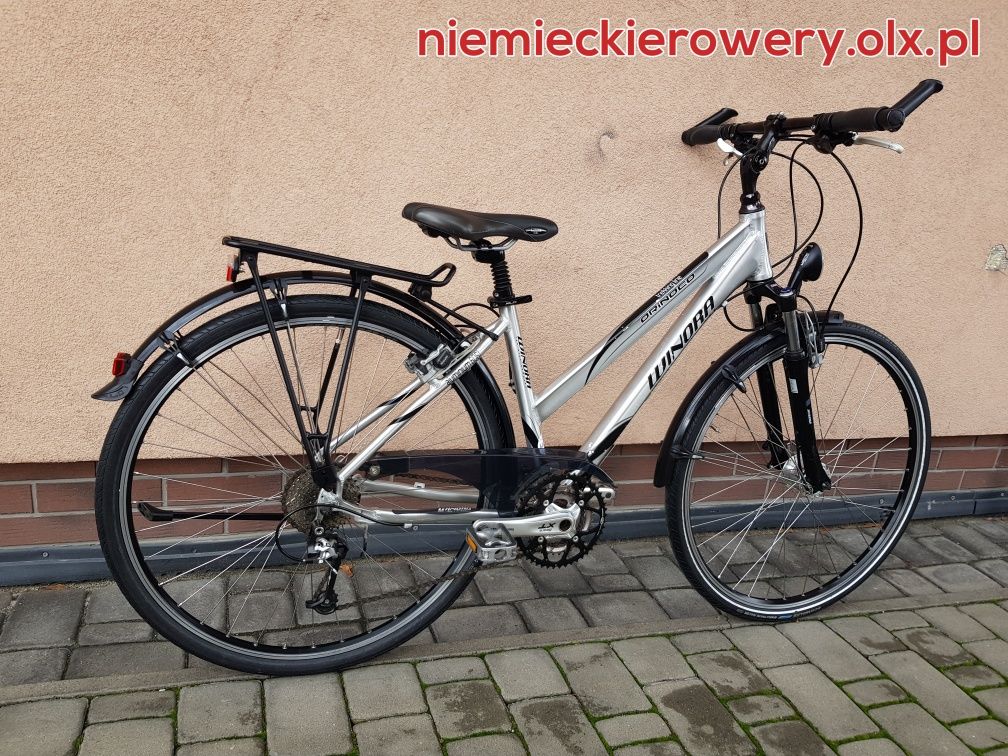 Rower damski damka trekkingowa WINORA koła 28 SHIMANO DEORE LX alu