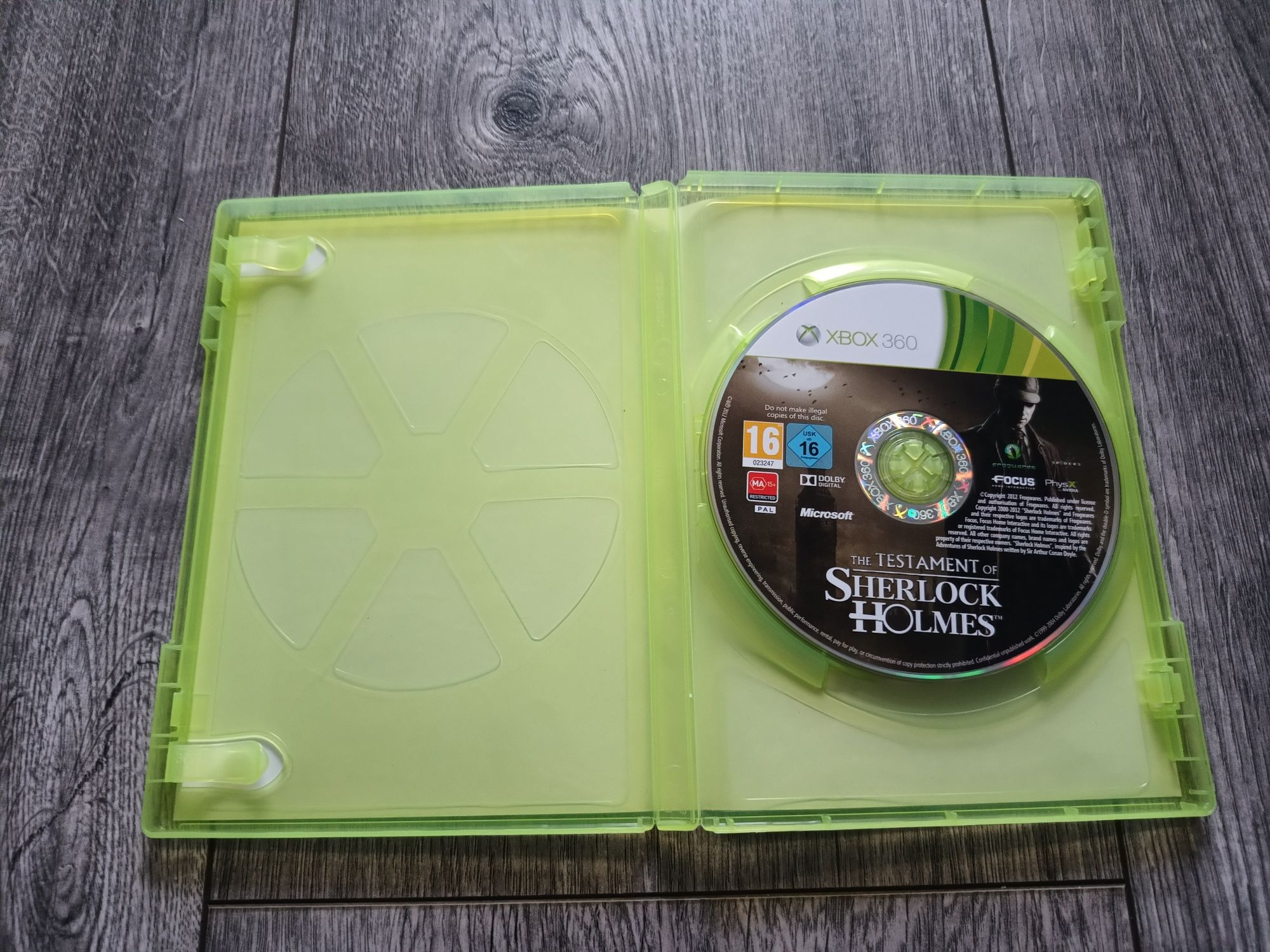 Gra Xbox 360 Testament Sherlocka Holmesa - Polska wersja