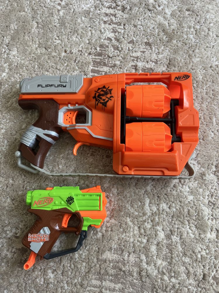 Пістолети Nerf Ньорф