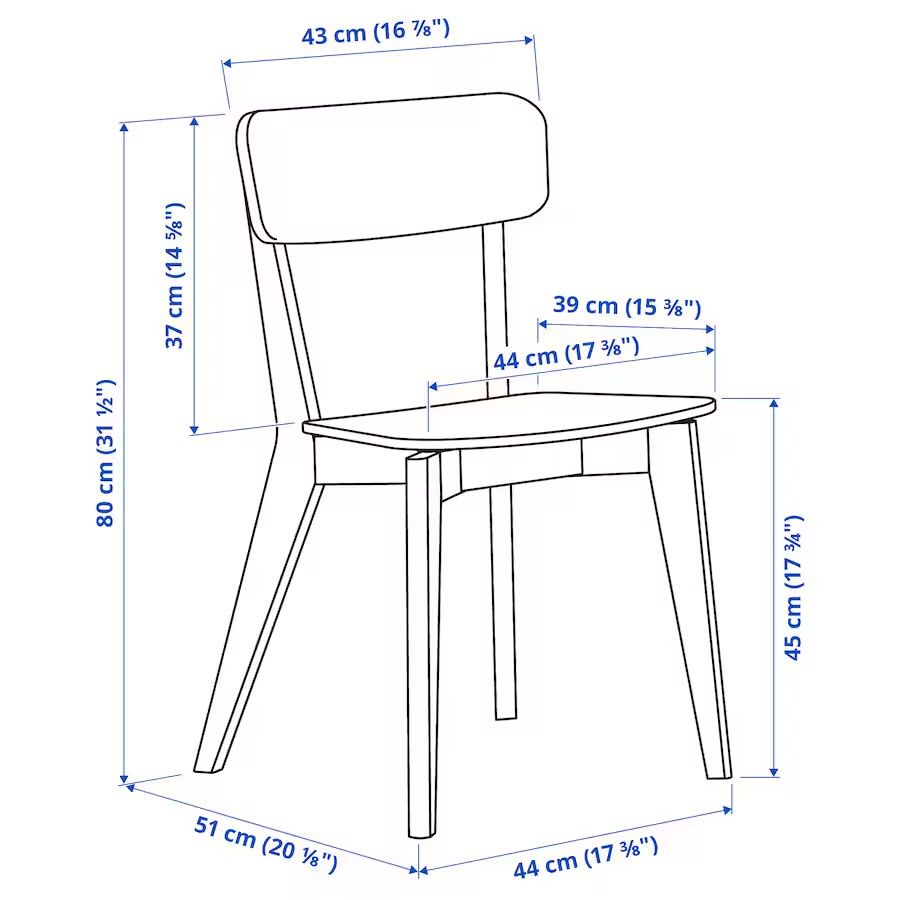 Krzeslo ikea LISABO