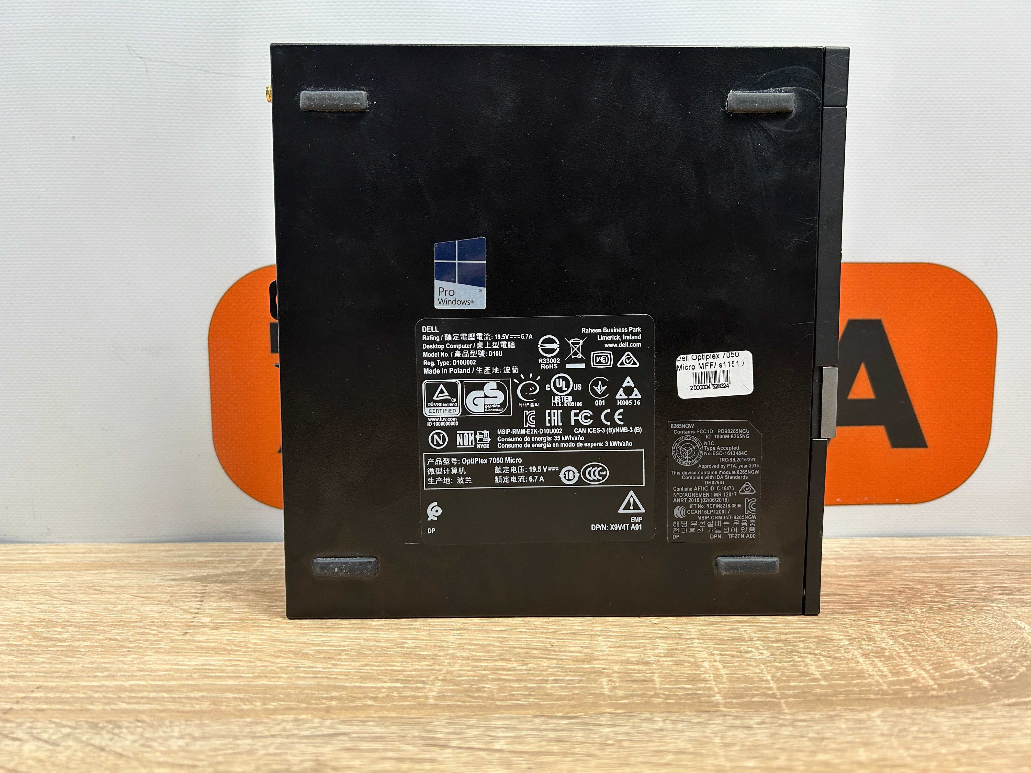 Dell Optiplex 7050 Micro/ i5-6500T/8 /256 SSD/Type-C, HDMI/ гарантія
