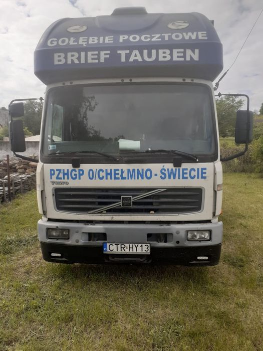 Volvo FL220 platforma do zabudowy z przyczepą