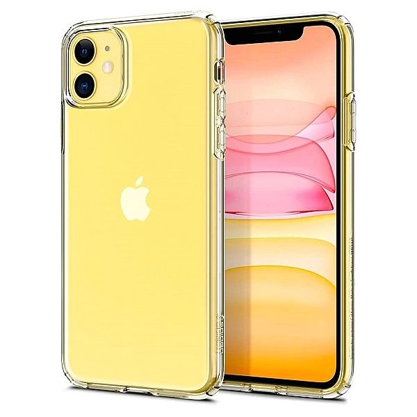 Plecki Spigen L Crystal do Apple iPhone 11 + Szkło Ochronne Bezbarwne