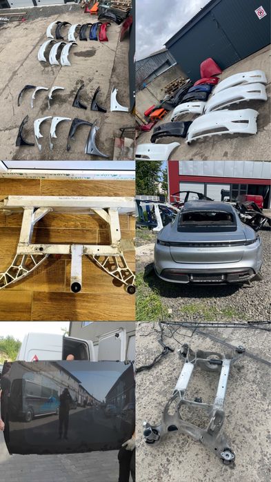 Розборка шрот Tesla 3/Y Porshe Taycan Lucid AIR Polestar 2 Volvo XC40