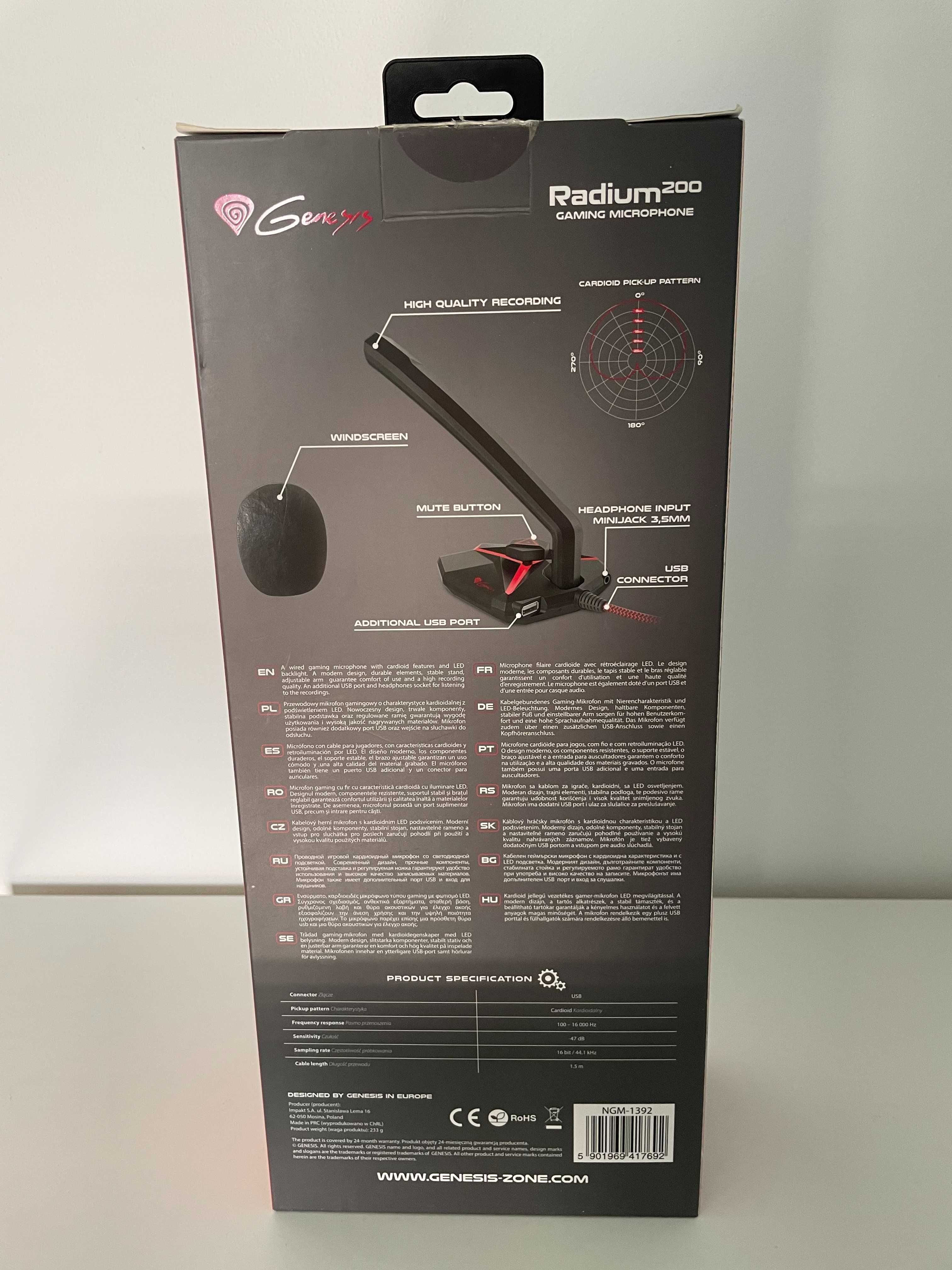 Mikrofon Genesis Radium 200