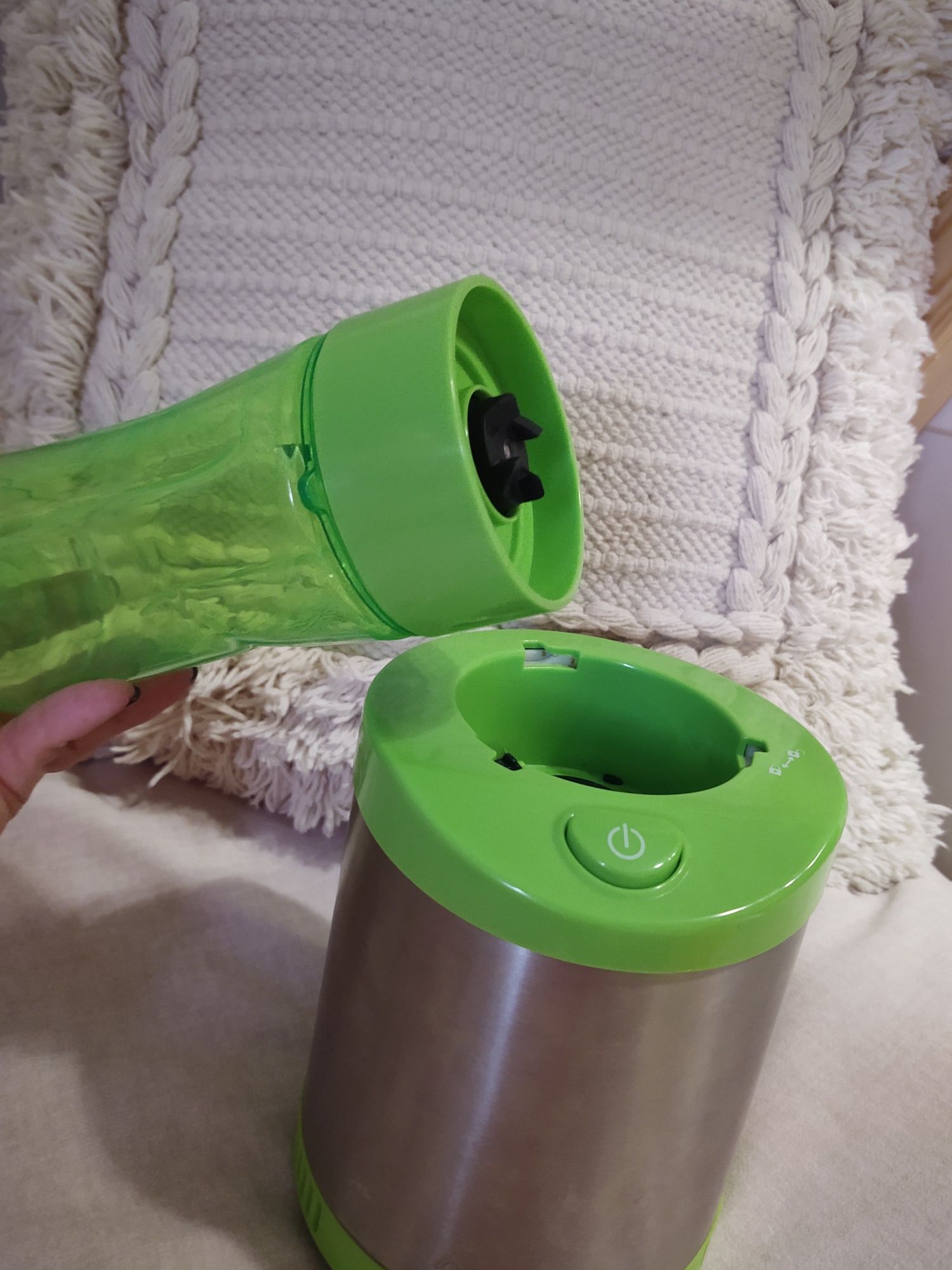 Blender z bidonami