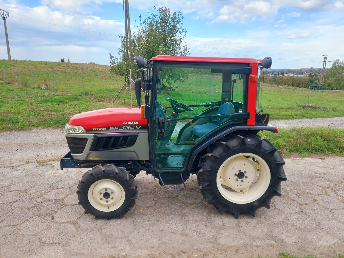 Traktorek traktor 4x4 gwarancja  Yanmar EF334V Zarejstrowanyi kabina
