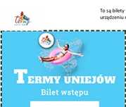 2 bilety 5h Termy Uniejów strefa basenowa o wartości 276zl