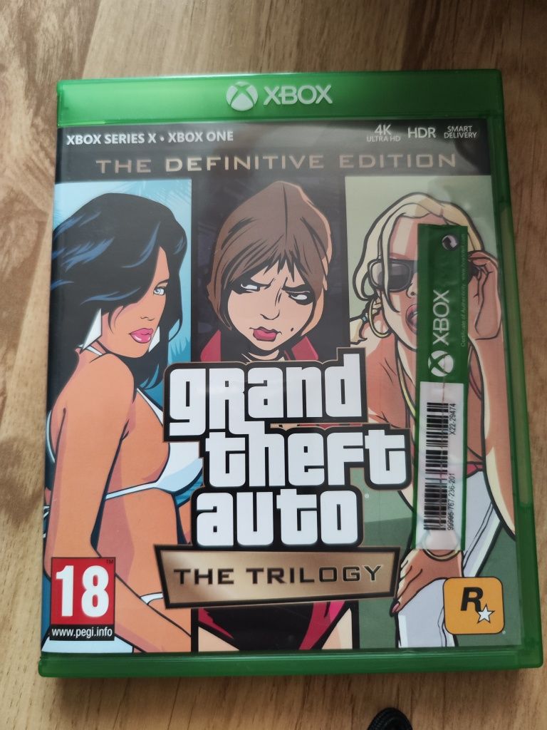 GTA the trilogy divinitive edition Xbox one s x series