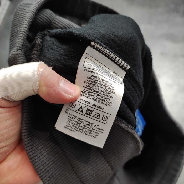 MĘSKIE Bawełna Spodnie Dresy Trening 3 Paski Adidas Originals Logo