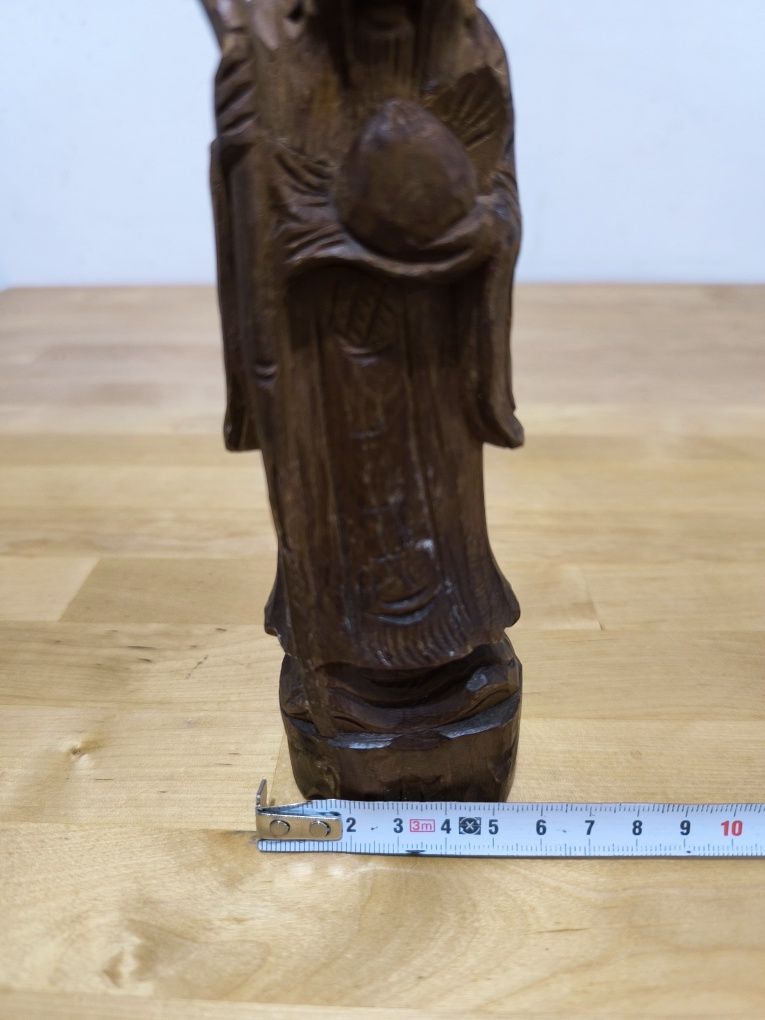 Rzeźba drewniana chiński mędrzec Chiny