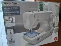 Maquina costura silver crestr completa inova em caixa