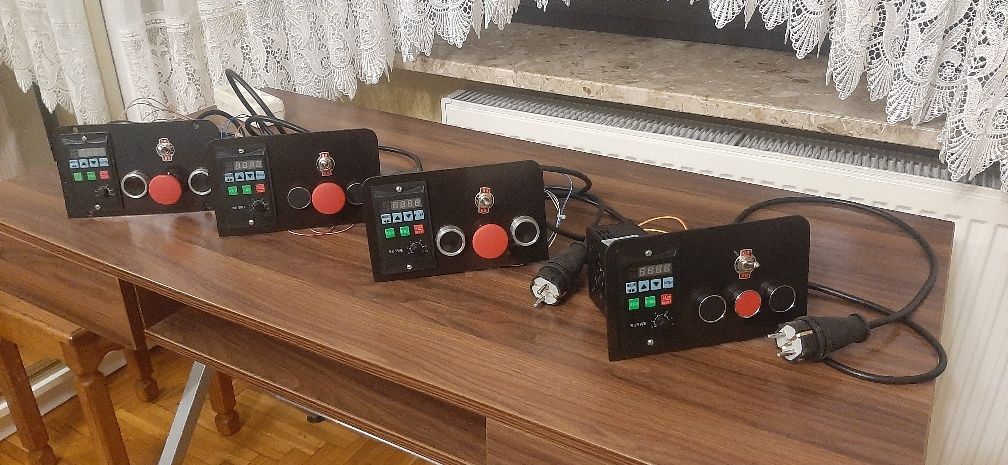 Сверлильний верстат 2м112 кнопочний пост з частотним перетворювачем