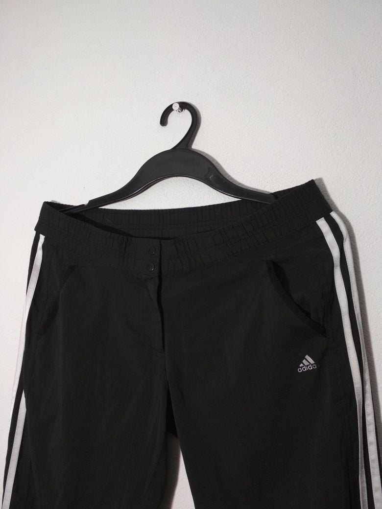 Adidas climalite dresy spodnie dresowe L