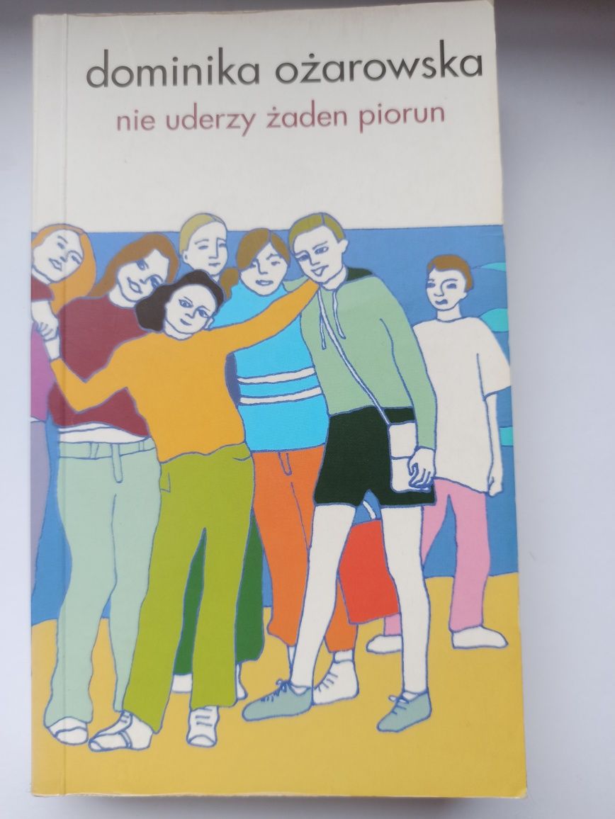 Nie uderzy żaden piorun Dominika Ożarowska książka papierowa