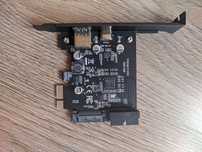 Карта USB 3.1, 2 порта