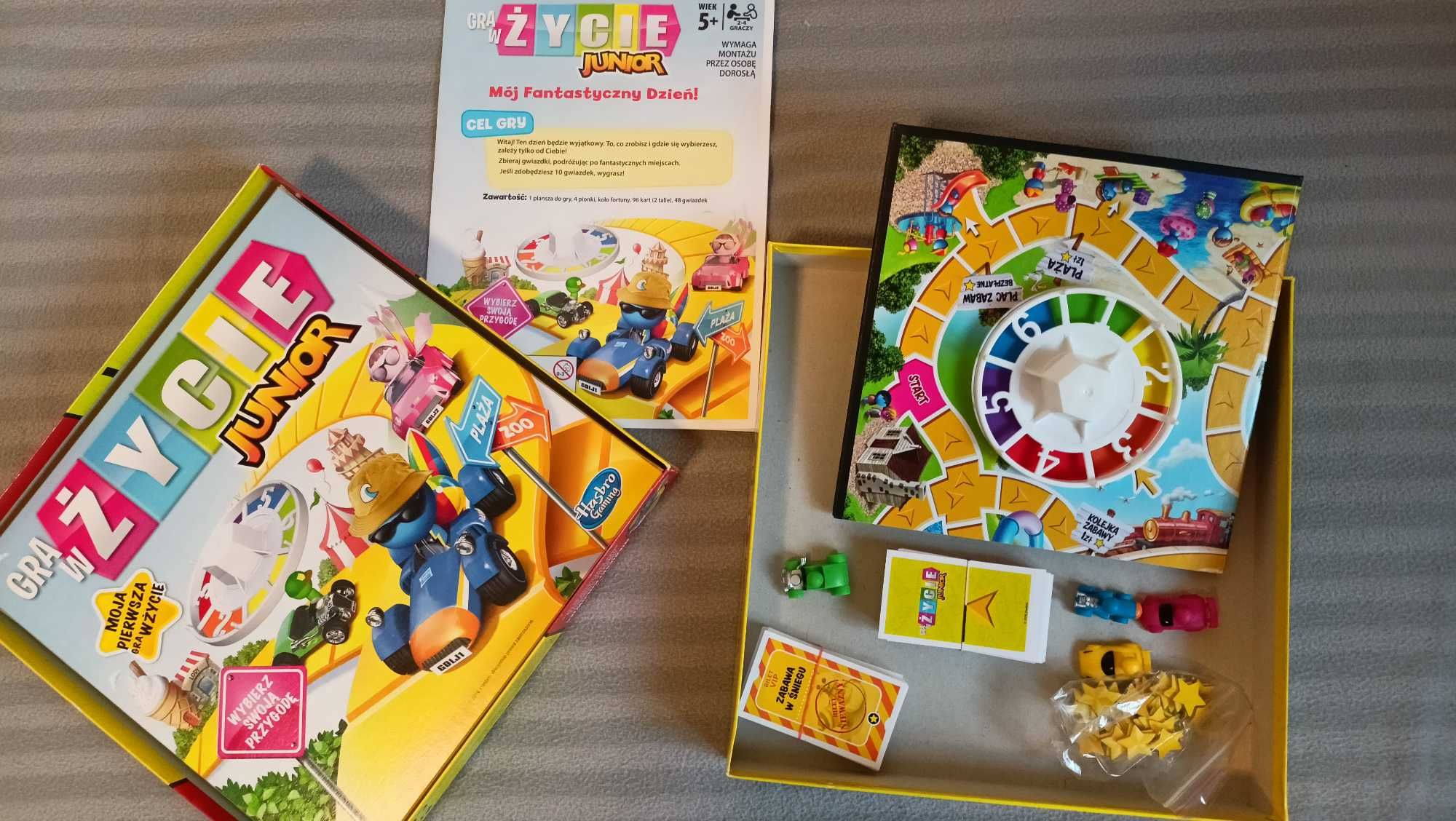 Gra planszowa Hasbro Gra w Życie Junior: Moja pierwsza gra w Życie