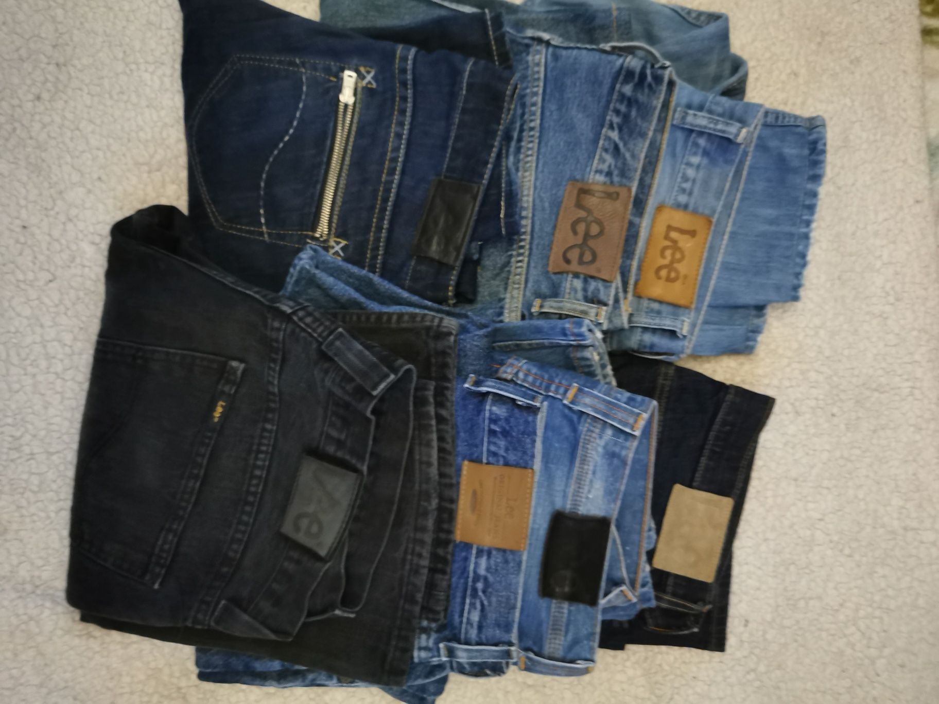 Lee Jeansy spodnie Unisex dżinsy oryginalne