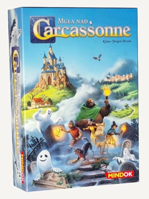 Carcassonne - Mgła nad Carcassonne Bard Centrum Gier pudełko,192x279