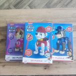 3 x Puzzle Psi Patrol 3D Nowe