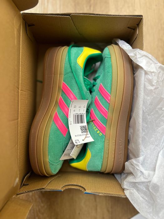 Adidas Gazelle Bold JH9668 — novas, com caixa e etiquetas (Tamanho 38)
