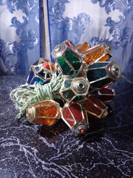 Новогодняя гирлянда СССР.