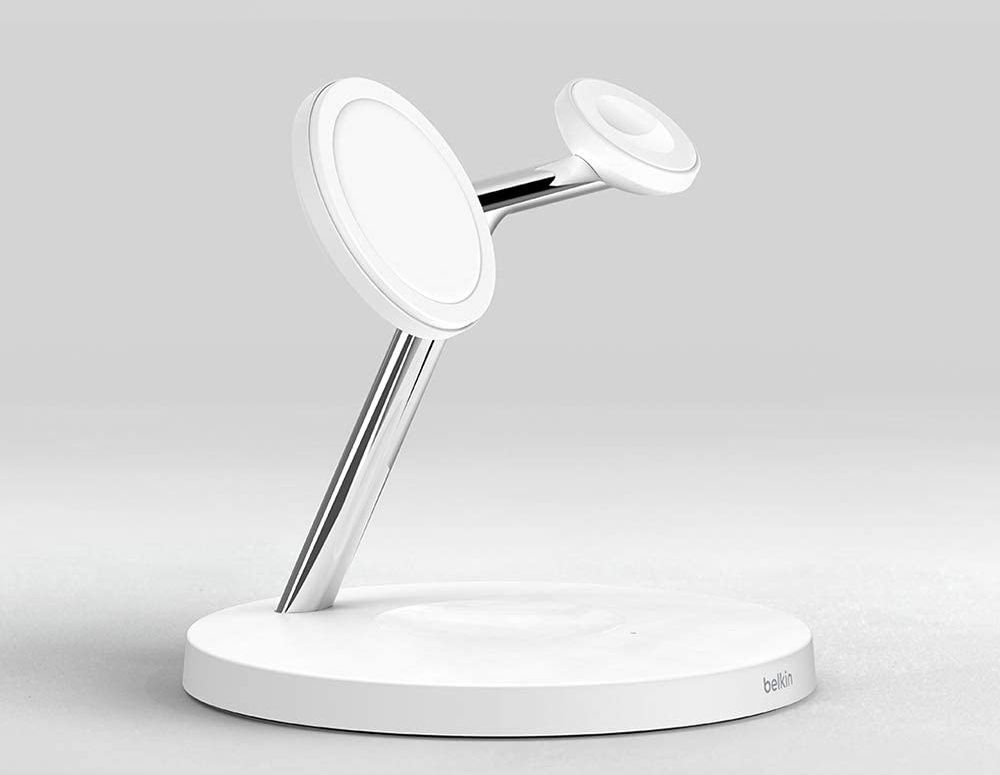 belkin ładowarka indukcyjna 3w1 apple wiz009 qi2 magsafe iphone 15w