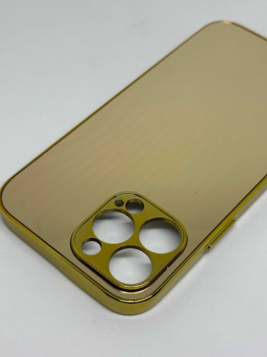 Iphone 13 PRO MAX Etui Case Obudowa Złota Lustrzana kod 2103