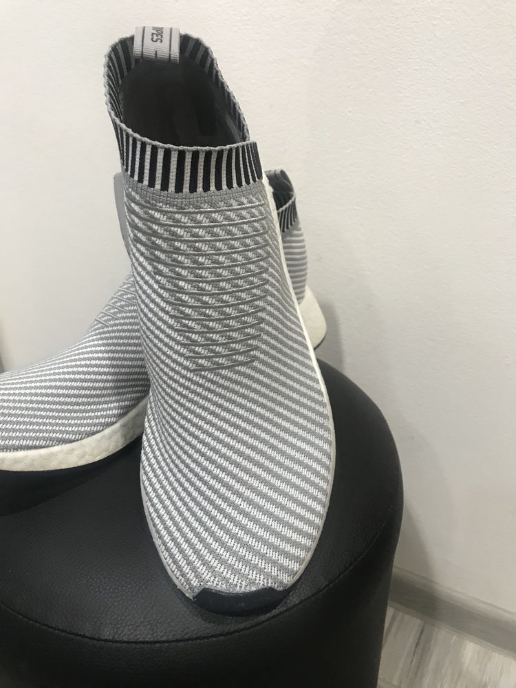 Adidas Nmd Dark Grey Shock Pink