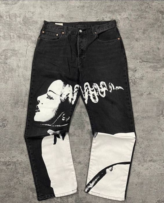 [РОЗПРОДАЖ] джинси Lavis x Monster