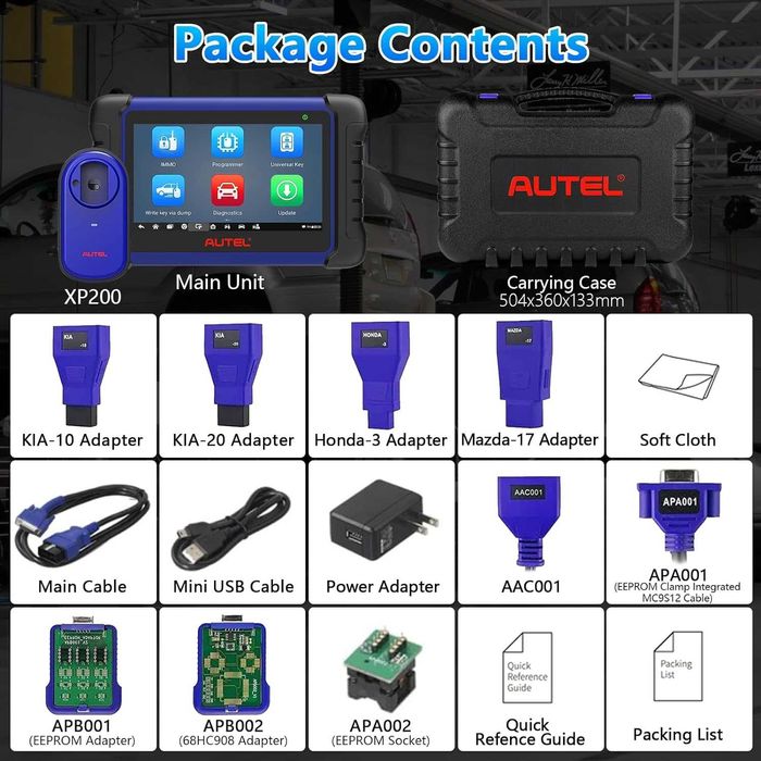 Autel IM508S PRO Máq Diagnóstico OBD + Programação IMMO Chaves (NOVO)