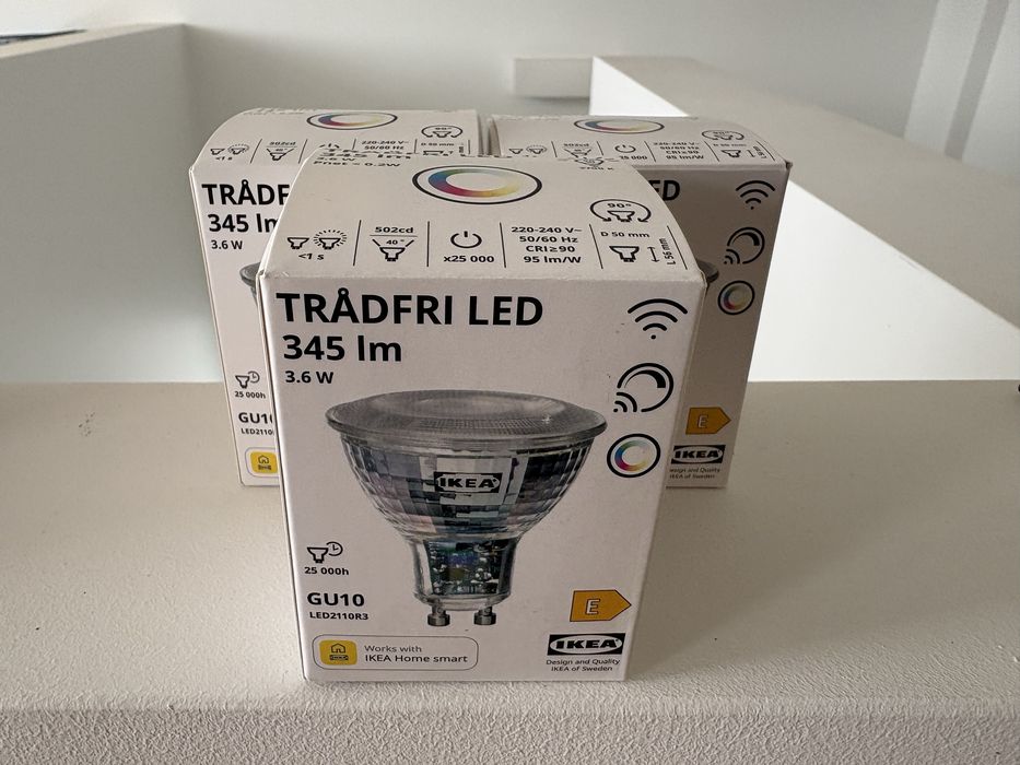 Żarówka GU10 Ikea TRADFRI RGB CCT LED2110R3