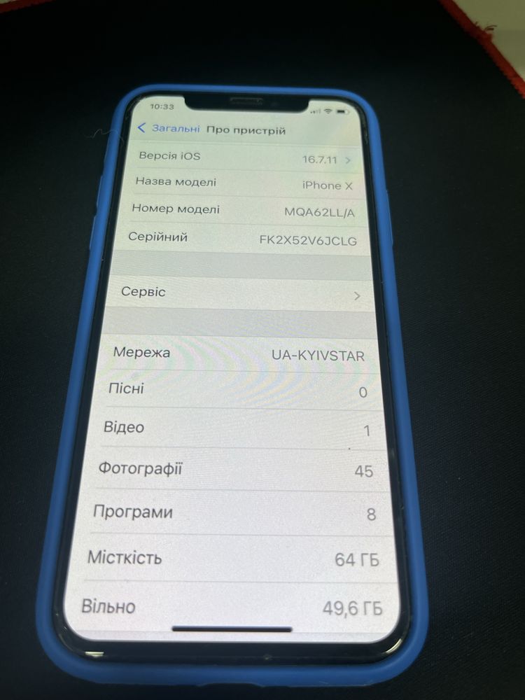 Iphone X apple 10