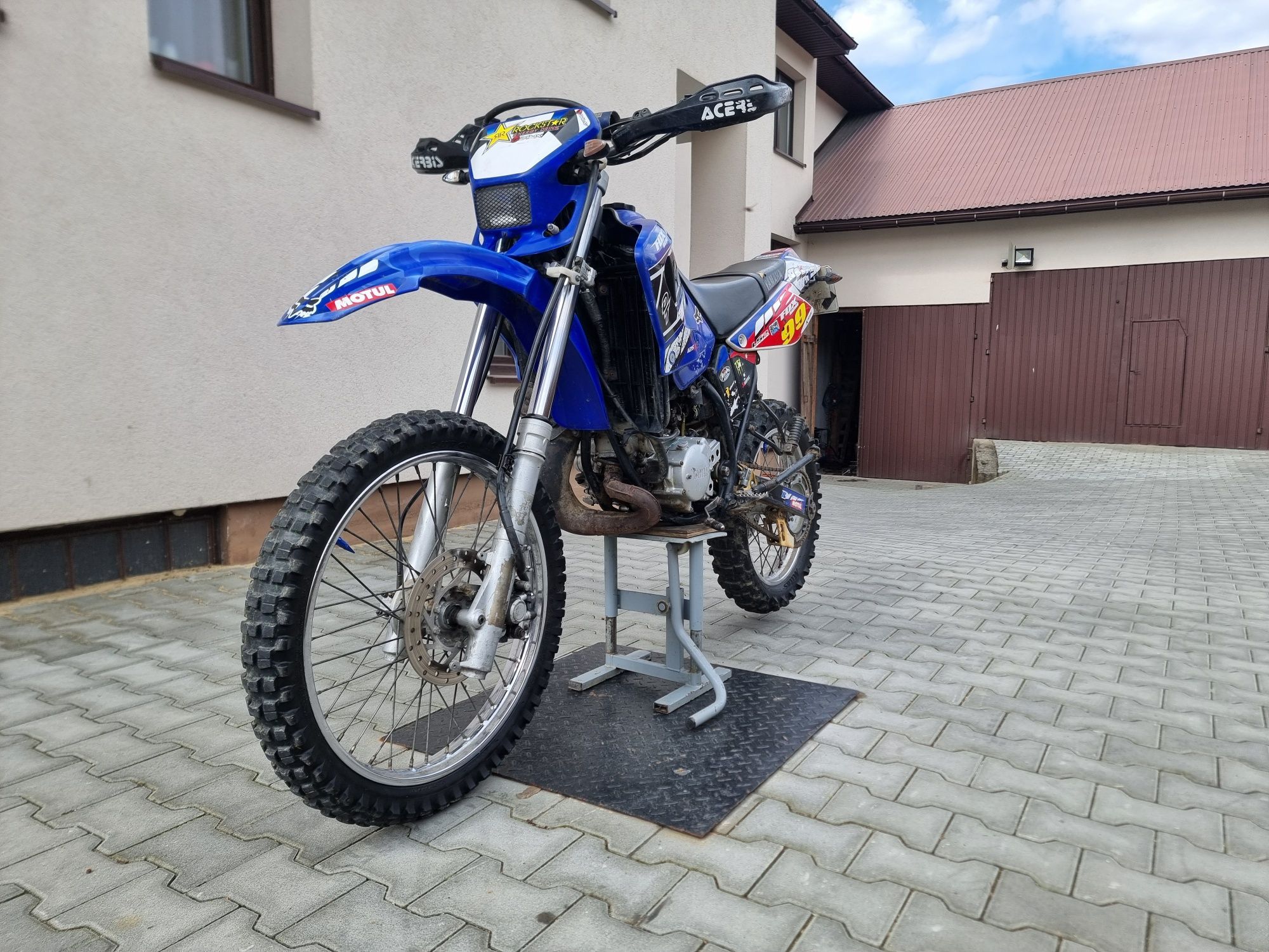 Yamaha DT 125RE A1/B (Rozrusznik, odblokowana, gianelli, enduro) kmx