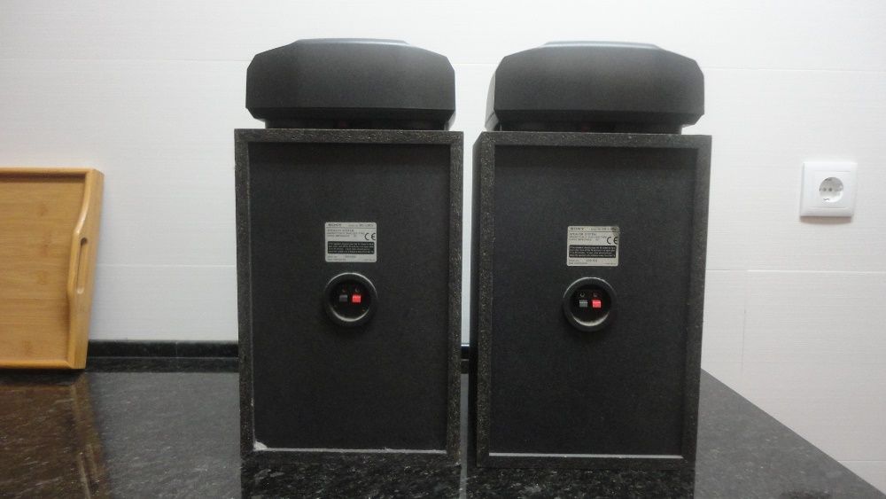 Colunas audio e tweeters Sony