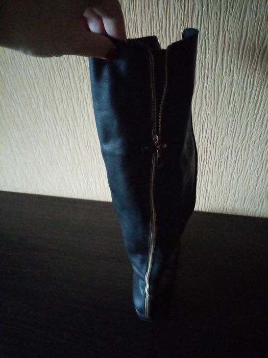 Сапоги натуральная кожа