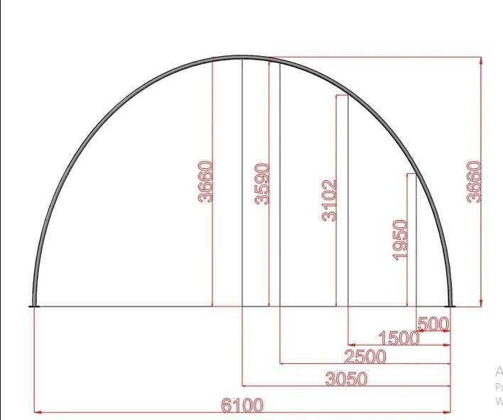 Hala namiotowa łukowa 6x9x3,6 m magazyn wiata konstrukcja ocynkowana