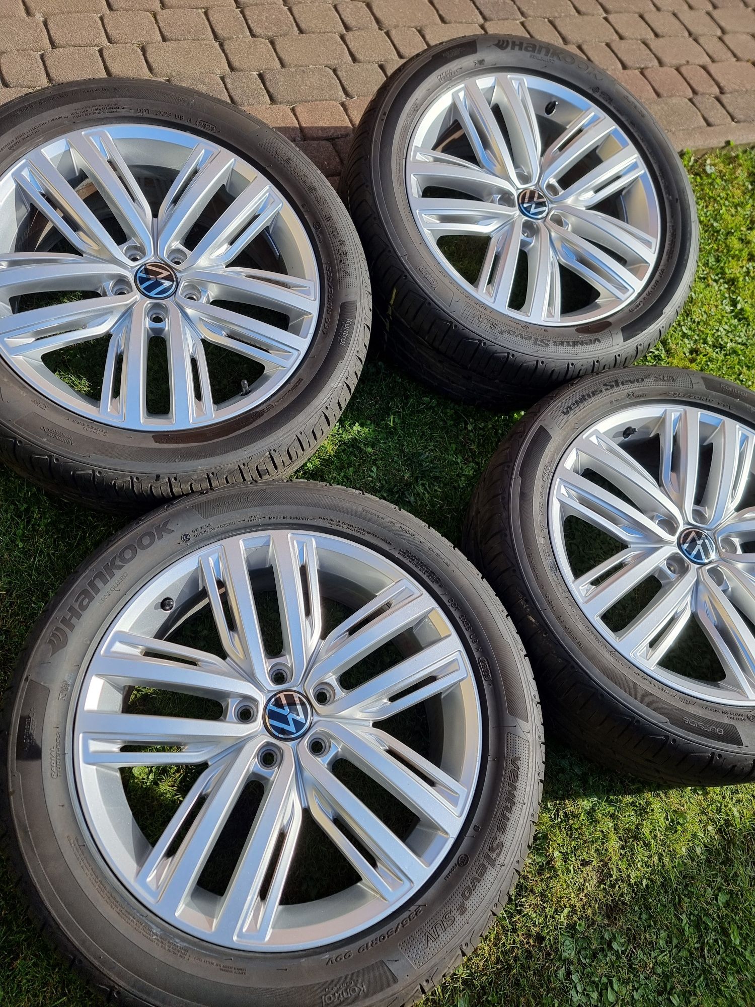 Felgi 19" koła letnie NOWE OPONY VW Tiguan 5x112 Passat  Skoda Superb