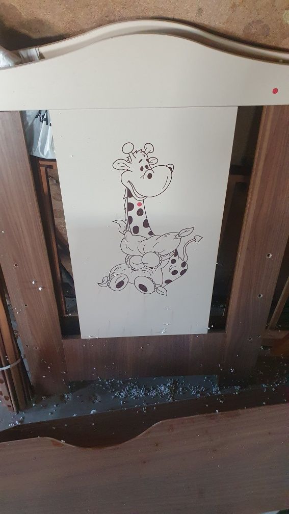 Łóżeczko do dziecka z szufladą Klupś.